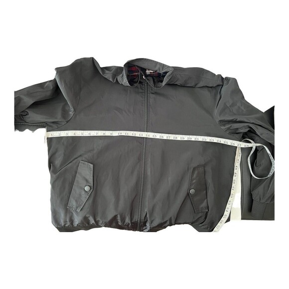 Hotouch Man Jacket Size XXL Windbreaker Black Full Zipper - Picture 7 of 8